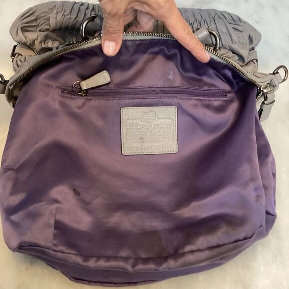 Coach Madison Sophia Gathered Leather Convertible Satchel - Picture 12 of 15